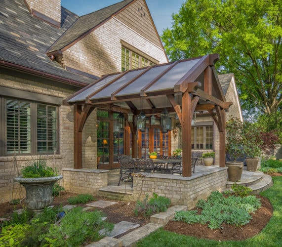 Timber Frame Patio Shade Structures | Carolina Timberworks